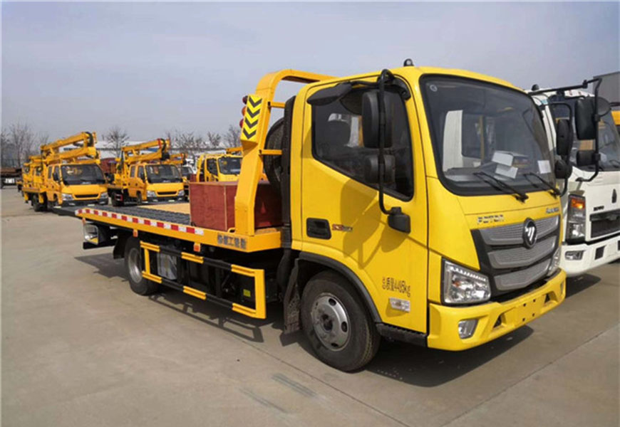 國六福田歐馬可藍牌清障車