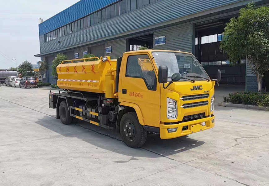 國六江鈴順達清洗吸污車圖片